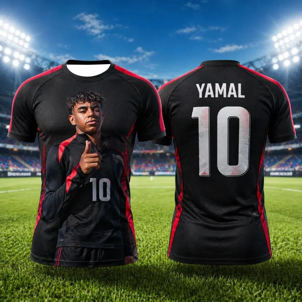 Kaos Sepak Bola Pria Summer 3D - Outdoor Sport Club ulasan dan harga