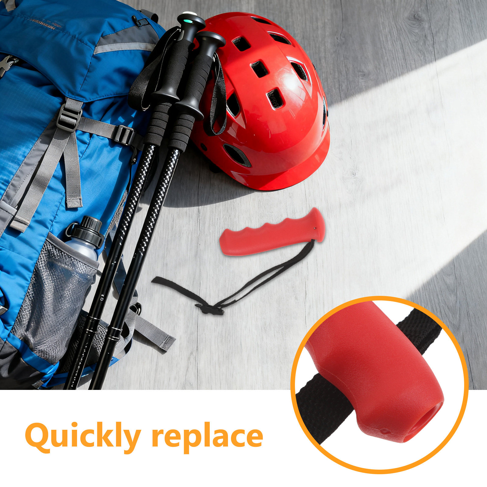 Pengganti Pegangan Tongkat Mer - Outdoor Sport Climbing Gear ulasan dan harga